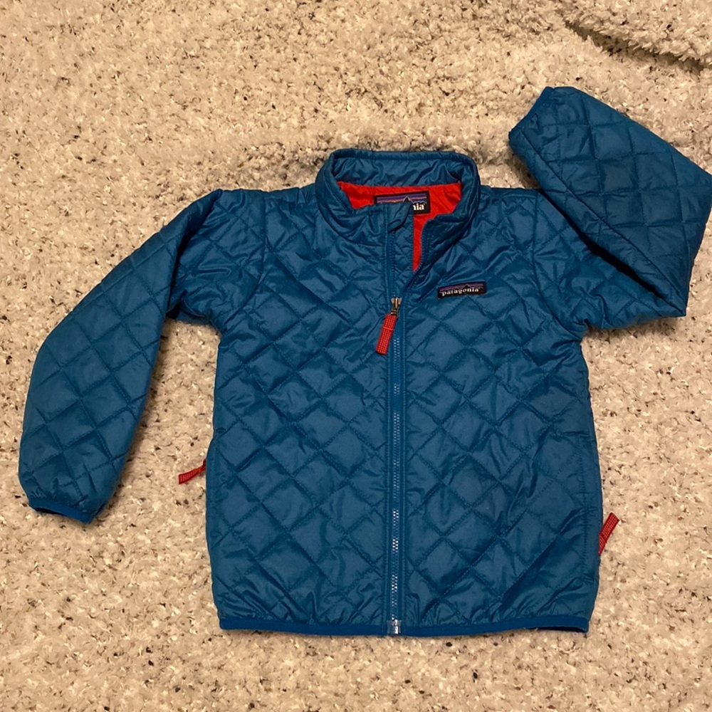 Toddler boys Patagonia Nano puff jacket